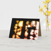 Venster Schaduwen Kaart (Gele Bloem)