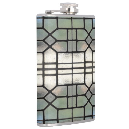 Venster Silver Glas in lood>Heupfles Heupfles (Rechts)