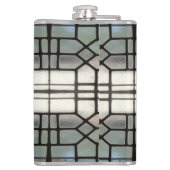 Venster Silver Glas in lood>Heupfles Heupfles (Achterkant)