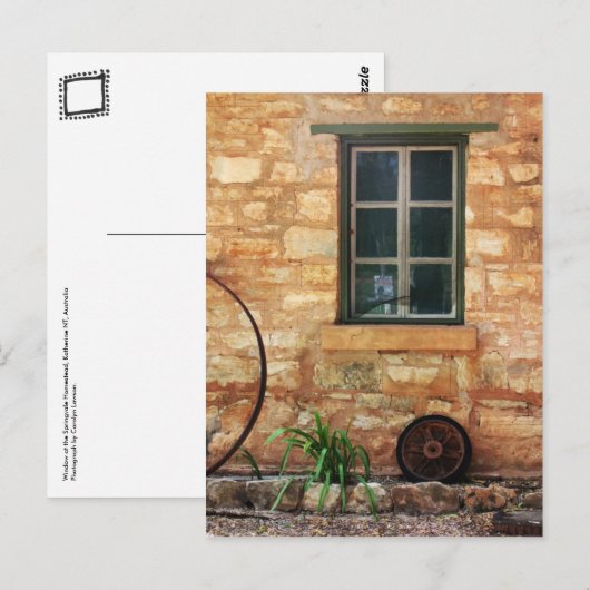 Venster Springvale Briefkaart (Voorkant / Achterkant)