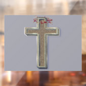 Venster Sticker Grijze achtergrond (Vel 2)