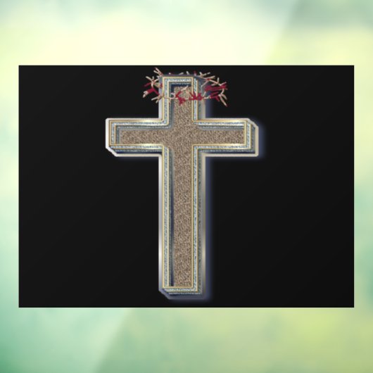 Venster Sticker zwarte achtergrond (Vel 3)