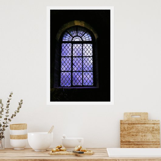 Venster Tower Poster (Keuken)