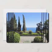 Venster Uitzicht Feestdagenkaart (Voorkant)