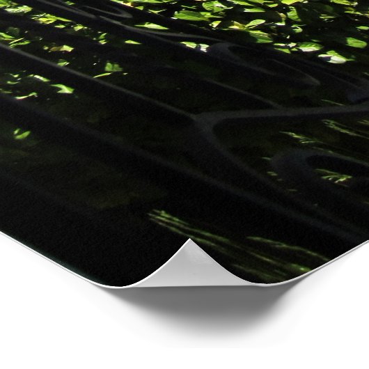 Venster Uitzicht Poster (Hoek)