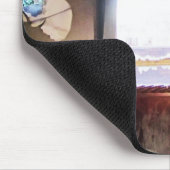 Venster van armoede muismat (Hoek)