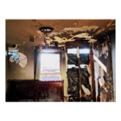 Venster van armoede perfect poster (Voorkant)