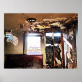 Venster van armoede poster (Voorkant)