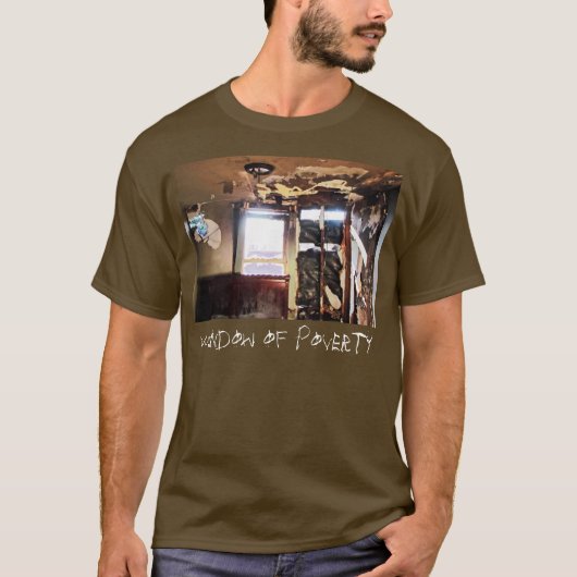Venster van armoede T-shirt (Voorkant)