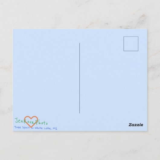 Venster van Briefkaart Tijd (Achterkant)