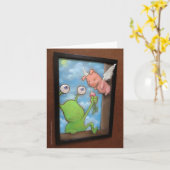 venster van de generositeitskaart kaart (Gele Bloem)