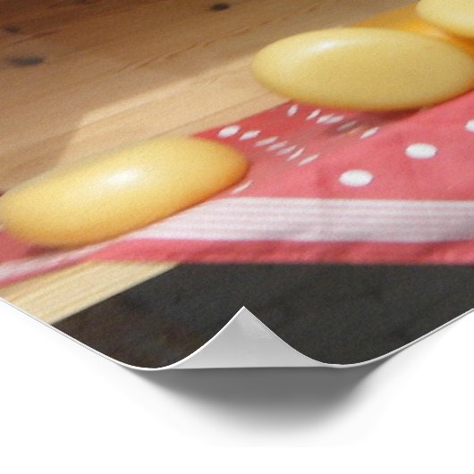 Venster van kaaswinkel in Amsterdam Poster (Hoek)