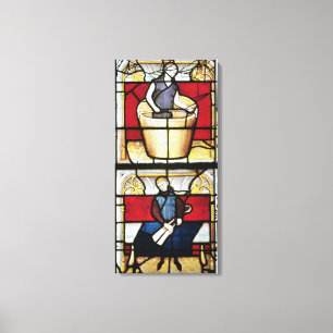 Venster van kleding Merchant Canvas Afdruk