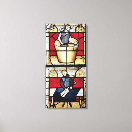 Venster van kleding Merchant Canvas Afdruk (Voorkant)