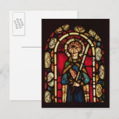 Venster van St. Timothy Briefkaart (Voorkant / Achterkant)