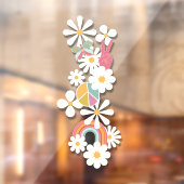 Venster van venster voor het aanplakbord voor het  raamsticker (Vel 2)