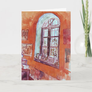 Venster van Vincent van Gogh's atelier in het asie Kaart