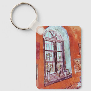 Venster van Vincent van Goghs atelier in het asiel Sleutelhanger