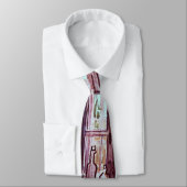 Venster van Vincent van Goghs atelier in het asiel Stropdas (Gebonden)