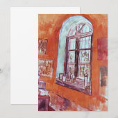 Venster van Vincent van Gogh's Studio op het Asiel (Voorkant / Achterkant)