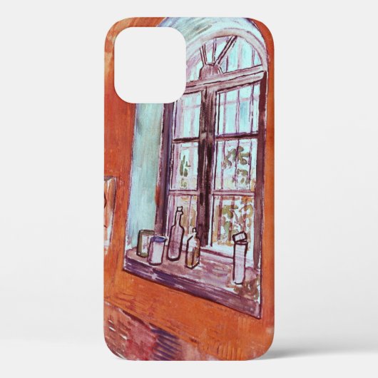 Venster van Vincent van Gogh's Studio op het Asiel Case-Mate iPhone Case (Achterkant)