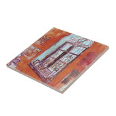 Venster van Vincent van Gogh's Studio op het Asiel Tegeltje (Zijkant)