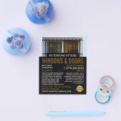 Venster, venster en deuren Fitter-bedrijf Flyer (Enkel)