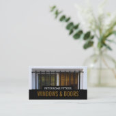 Venster, venster en deuren Fitter-bedrijf Visitekaartje (Staand voorkant)