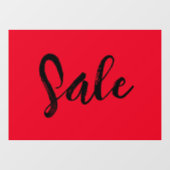 Venster Verkoopteken, Boetiekverkoopteken, Modern Raamsticker (Vel)