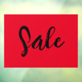 Venster Verkoopteken, Boetiekverkoopteken, Modern Raamsticker (Vel 3)