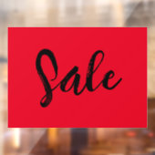 Venster Verkoopteken, Boetiekverkoopteken, Modern Raamsticker (Vel 2)