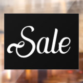 Venster Verkoopteken, Boetiekverkoopteken, Modern Raamsticker (Vel 2)