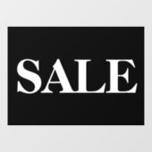 Venster Verkoopteken, Boetiekverkoopteken, Modern Raamsticker (Vel)