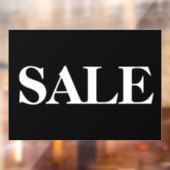 Venster Verkoopteken, Boetiekverkoopteken, Modern Raamsticker (Vel 2)