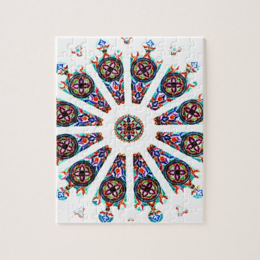 Venster Vingglas Legpuzzel (Verticaal)