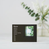 Venster Visitekaartje (Staand voorkant)