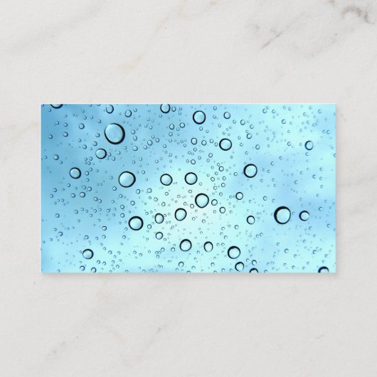 Venster Visitekaartjes wassen (Achterkant)