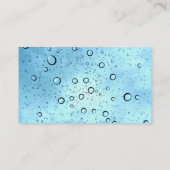 Venster Visitekaartjes wassen (Achterkant)