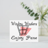 Venster Wasmachines Briefkaart (Staand voorkant)