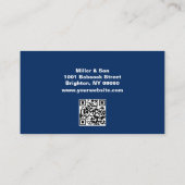 Venster wassen en reinigen visitekaartje (Achterkant)