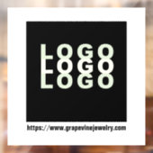 Venster zakelijke artiesten klampen decaal raamsticker (Vel 2)