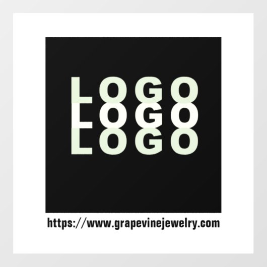 Venster zakelijke artiesten klampen decaal raamsticker (Vel)