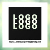 Venster zakelijke artiesten klampen decaal raamsticker (Vel 3)