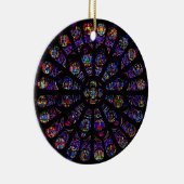 Venster Zuid-Roos Notre Dame Keramisch Ornament (Rechts)
