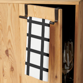 Venster Zwart-wit Theedoek