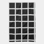 Venster Zwart-wit Theedoek (Verticaal)