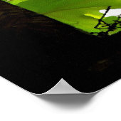 Vensterafdruk Poster (Hoek)