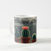 Vensterbank cactus mok (Voorkant links)