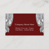 Vensterbehandeling Modes Visitekaartjes (Voorkant)