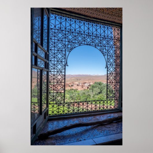  vensterdecoratie poster (Voorkant)